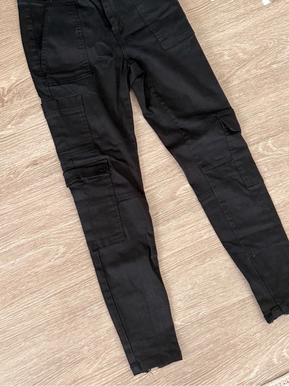 Black cargo jeans size 25 - Picture 4 of 7